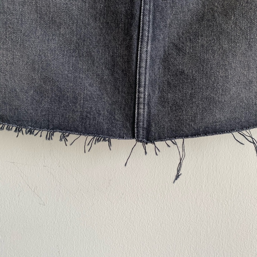 ❌Everlane The Denim Skirt Jean mini washed black - Picture 9 of 11